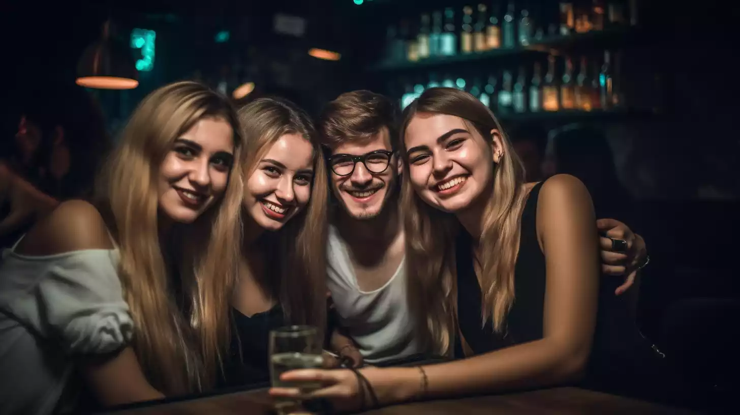 amigos celebrar