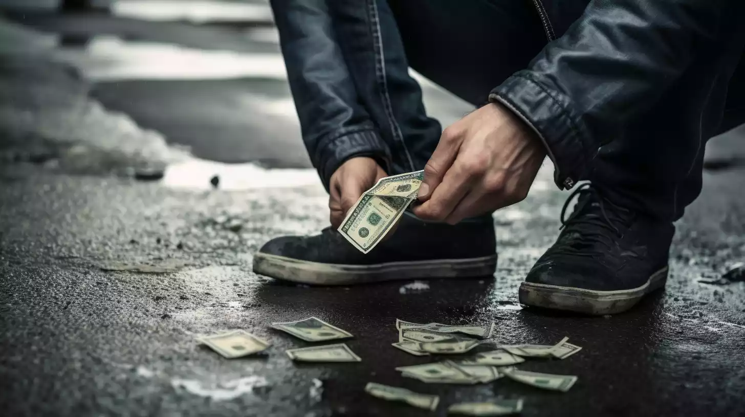 encontrar dinero en la calle numerologia significado