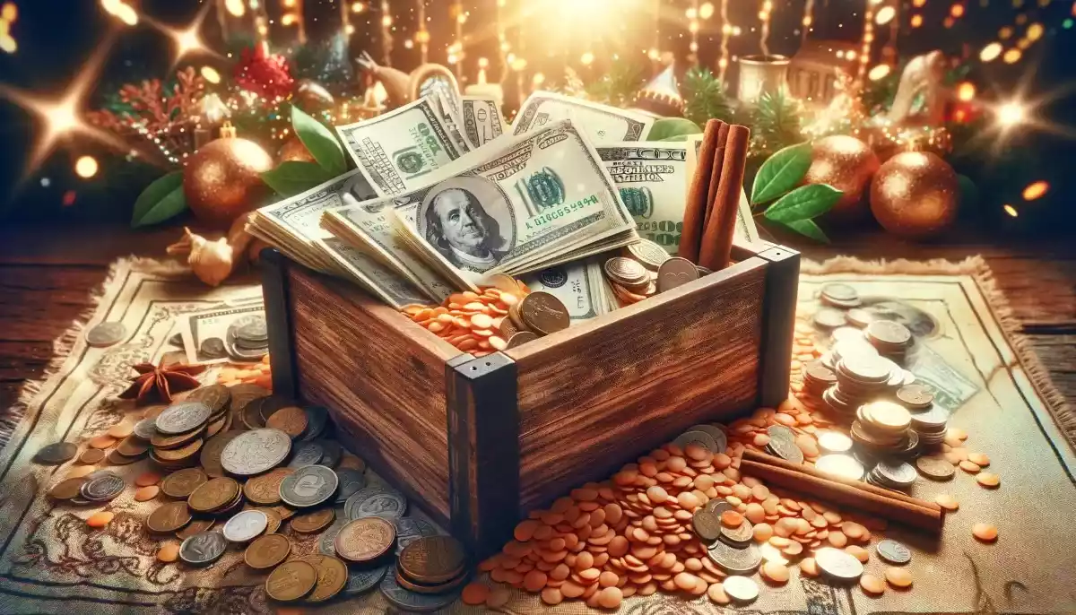 CAJITA ABUNDANCIA DOLARES