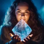 cristal azul