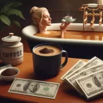 baño cafe abundancia dinero horoscopo verde