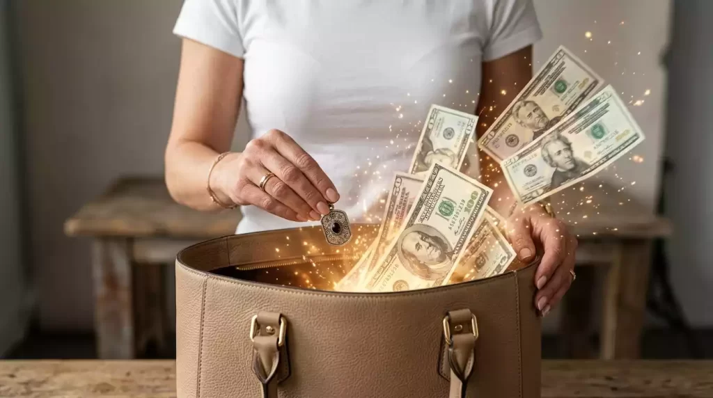 bolso dinero 2