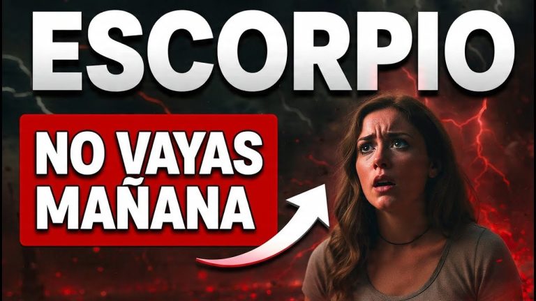ESCORPIO ♏🚨 NO VAYAS MAÑANA, ALGO MUY GRAVE VA A SUCEDER ⚠️ OCTUBRE 2025